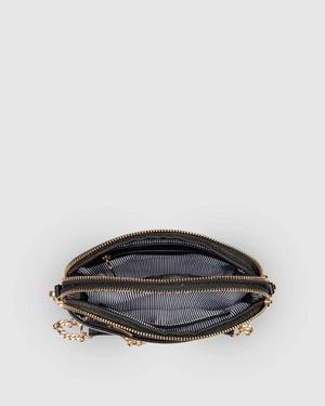 LOUENHIDE Zara Crossbody Bag - Black HANDBAG - Zabecca Living