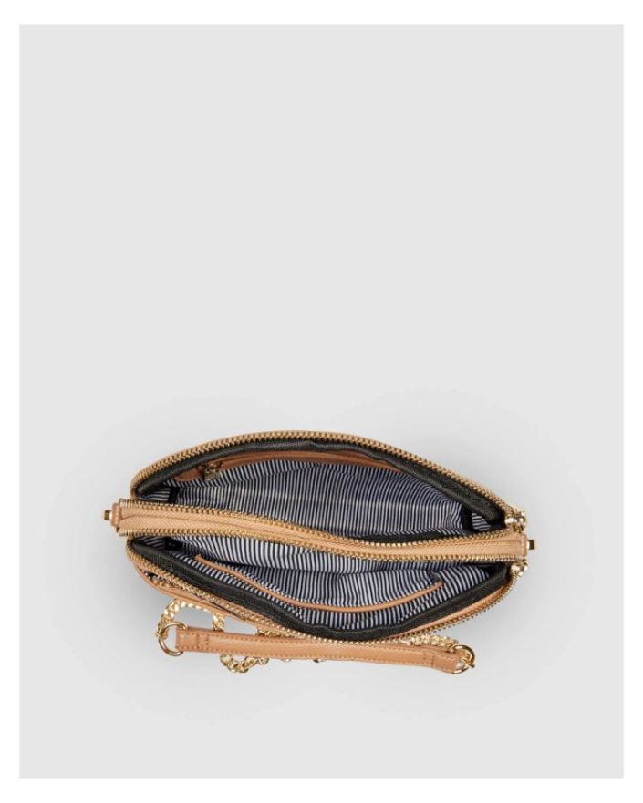 LOUENHIDE Zara Crossbody Bag - Latte HANDBAG - Zabecca Living