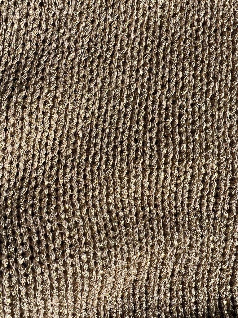 LOVE FROM ITALY 70's Knit Tank - Gold Tank - Zabecca Living
