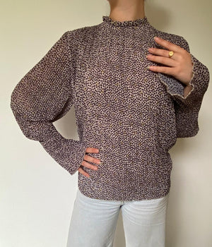 LOVE FROM ITALY Hail Spot Blouse Shirts & Blouses - Zabecca Living