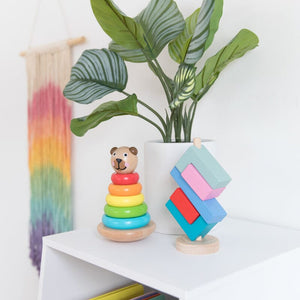 MANHATTAN Brilliant Bear Magnetic Stack-Up TODDLER (1-3 Yrs) - Zabecca Living