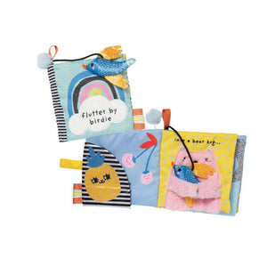 MANHATTAN Flutter By Birdie Soft Book BABY (0-12 Mths) - Zabecca Living