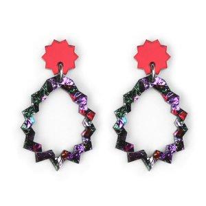 MARTHA JEAN Barn Earrings Earrings CONFETTI - Zabecca Living