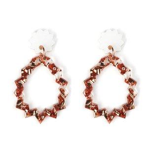 MARTHA JEAN Barn Earrings Earrings ROSE COPPER - Zabecca Living