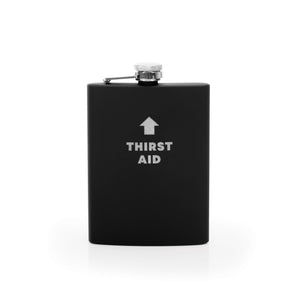 MAVERICK Thirst Aid Hip Flask DRINKWARE Black - Zabecca Living