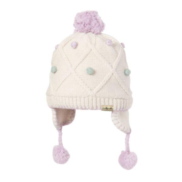 MILLYMOOK Aracoon Baby Beanie -Cream Beanie - Zabecca Living