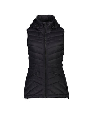 MOKE Mary-Claire Down Vest - Black JACKET - Zabecca Living