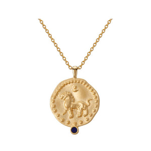 MURKANI Courage Necklace - 18KT Gold Plate Necklace - Zabecca Living