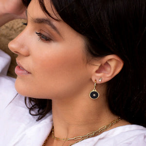 MURKANI Halcyon Equilibrium Earrings - 18KT Gold Plate Earrings - Zabecca Living