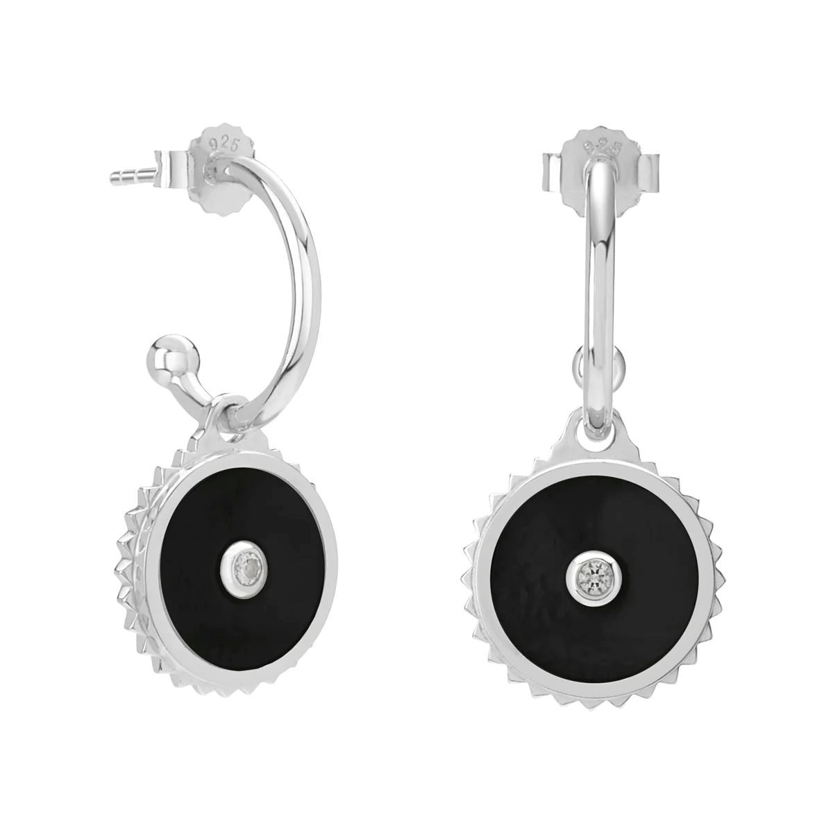 MURKANI Halcyon Equilibrium Earrings - Sterling Silver Earrings - Zabecca Living