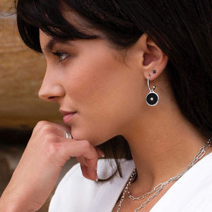 MURKANI Halcyon Equilibrium Earrings - Sterling Silver Earrings - Zabecca Living