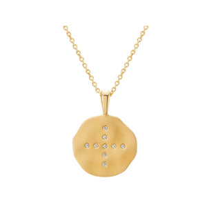 MURKANI Halcyon Pendant Necklace - 18KT Gold Plate Necklace - Zabecca Living