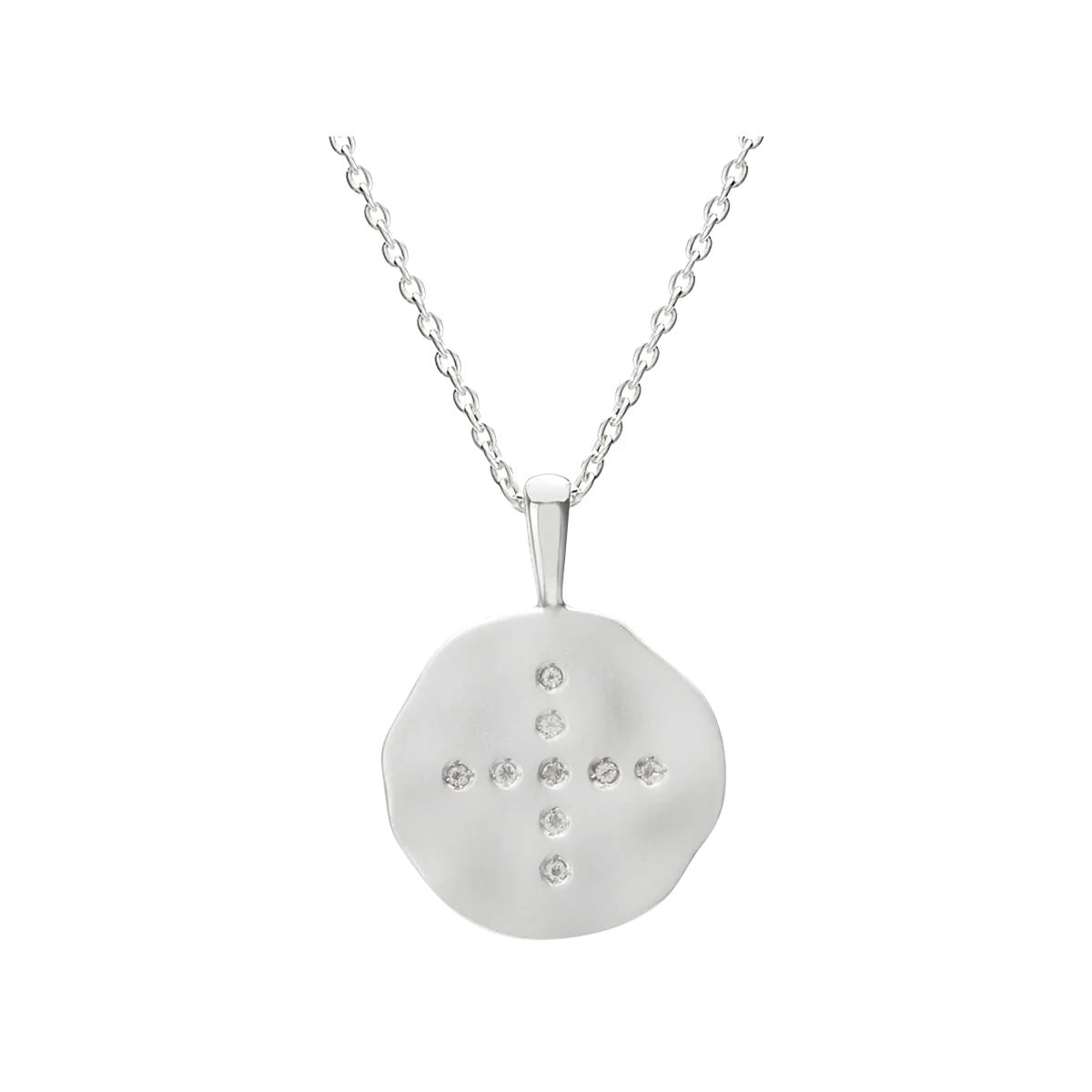 MURKANI Halcyon Pendant Necklace - Sterling Silver Necklace - Zabecca Living