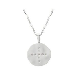 MURKANI Halcyon Pendant Necklace - Sterling Silver Necklace - Zabecca Living