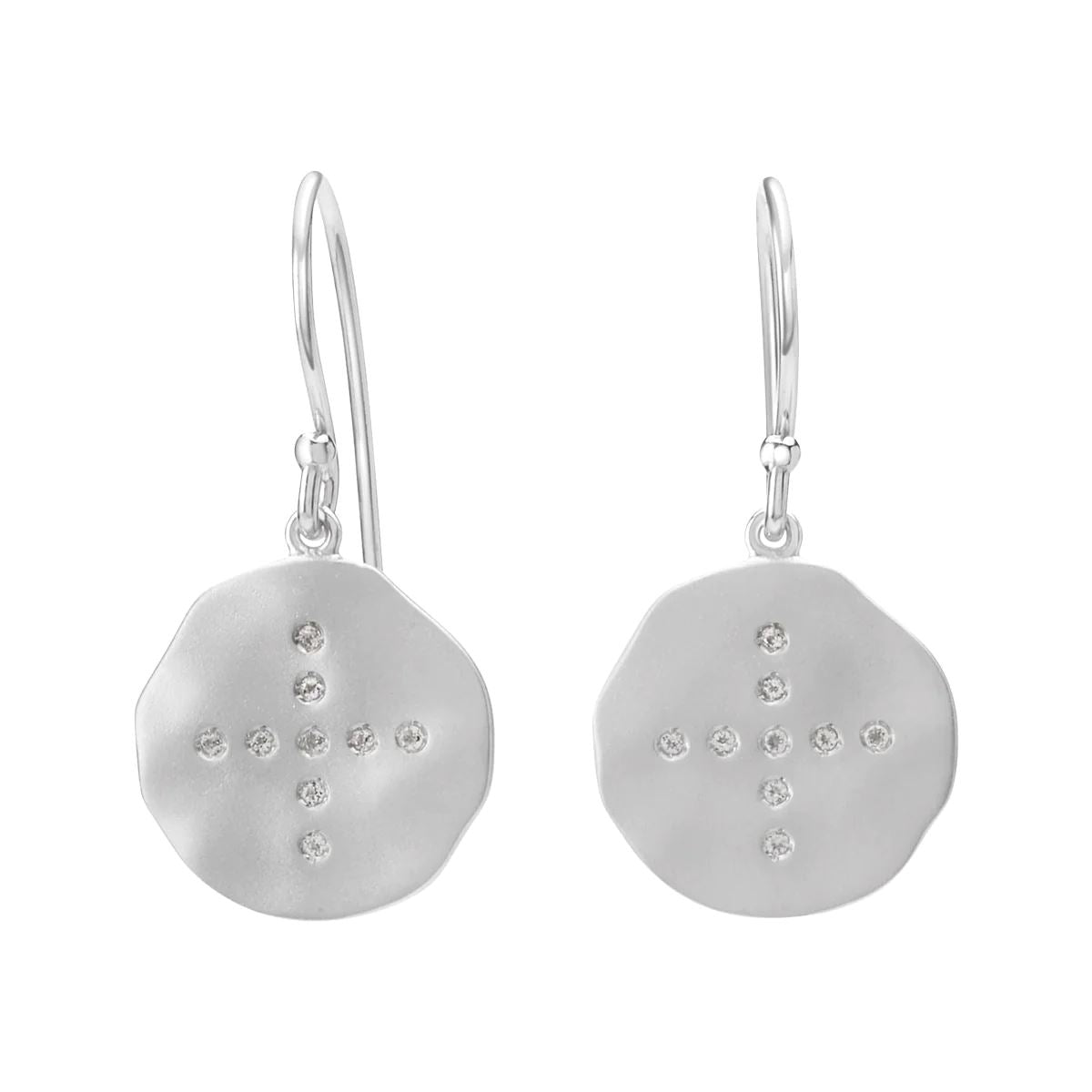 MURKANI Halcyon Small Earrings - Sterling Silver Earrings - Zabecca Living