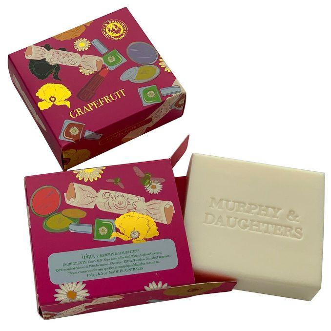 MURPHY & DAUGHTERS Rectangular Boxed Soap - Grapefruit SOAP - Zabecca Living
