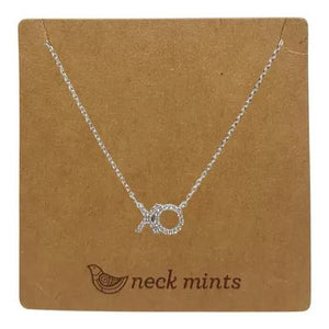 NECK MINT Cubic Naught & Cross Necklace Necklace - Zabecca Living