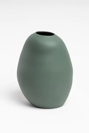 NED COLLECTIONS LT Darby Harmie Vase - Forest Green VASE - Zabecca Living