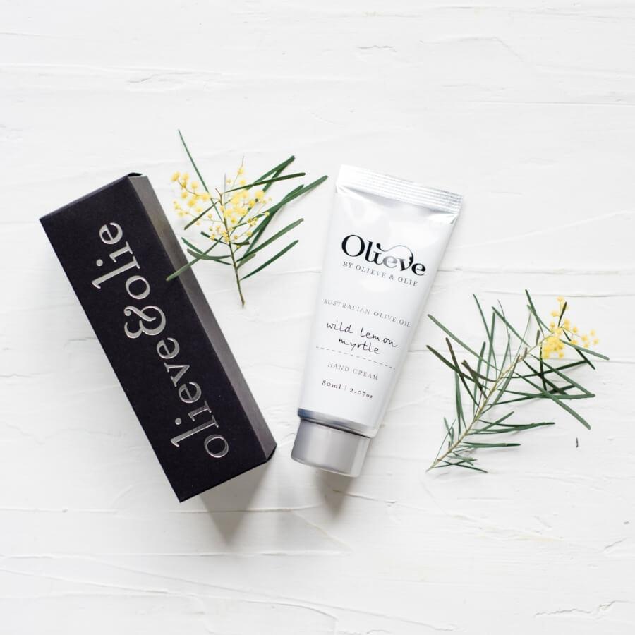 OLIEVE & OLIE Hand Cream - 80ml HAND CREAM WILD LEMON MYRTLE 80ML - Zabecca Living