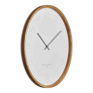 ONE SIX EIGHT LONDON Freya Silent Wall Clock 35cms - White CLOCK - Zabecca Living