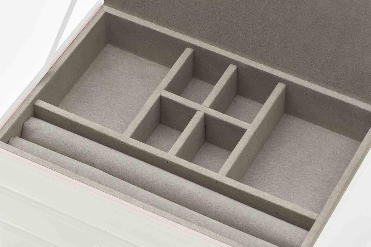 ONE SIX EIGHT LONDON Gabriella Medium Jewellery Box - Blush Organisers - Zabecca Living