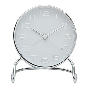 ONE SIX EIGHT LONDON Isabelle Silent Alarm Clock - White CLOCK - Zabecca Living