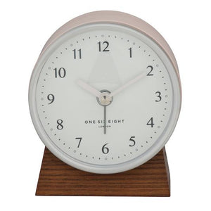 ONE SIX EIGHT LONDON Nina Silent Alarm Clock - Blush CLOCK - Zabecca Living