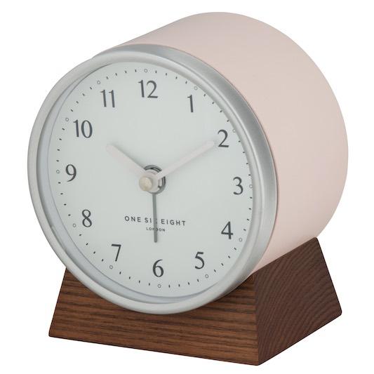 ONE SIX EIGHT LONDON Nina Silent Alarm Clock - Blush CLOCK - Zabecca Living