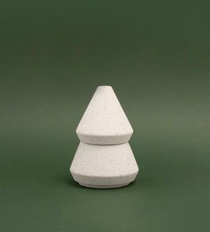 PADDWAX Small White Tree Stack - Cypress and Fir CANDLE - Zabecca Living