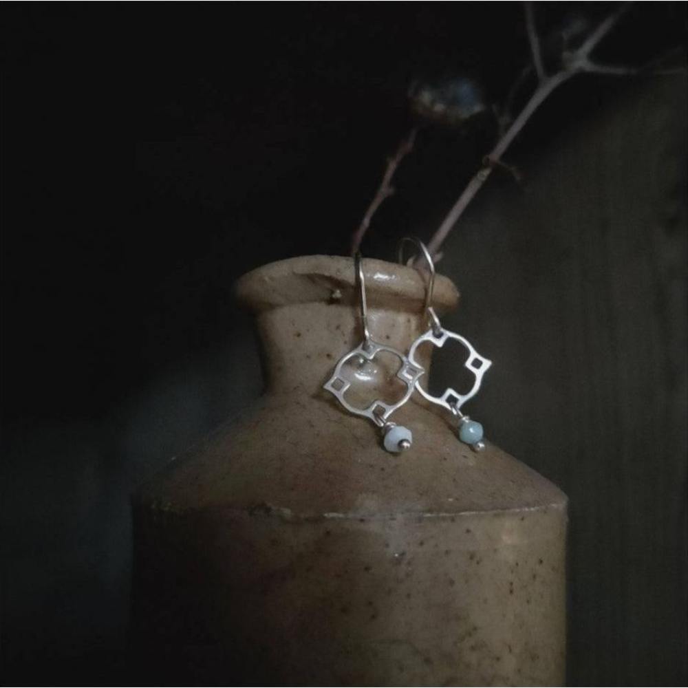 PAIRD Beaded Nimbus Earrings Earrings - Zabecca Living