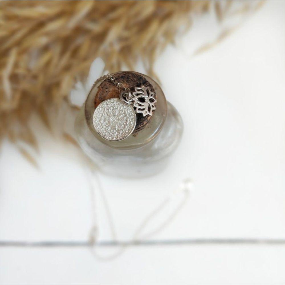 PAIRD Buddha Coin Protection Necklace Necklace - Zabecca Living