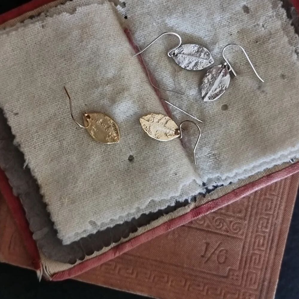 PAIRD Eucalypt Spirit Earrings - Gold Earrings - Zabecca Living