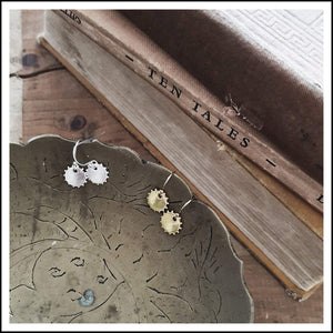 PAIRD Petite Soleil Standard Earwires - Silver Earrings - Zabecca Living