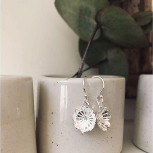 PAIRD Tibetan Lotus Earrings Earrings - Zabecca Living