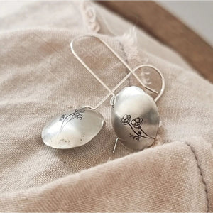 PAIRD Wild Poppies Earrings Earrings - Zabecca Living