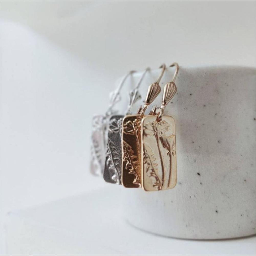 PAIRD Wildflower Lever Back Earrings Earrings - Zabecca Living