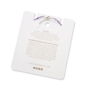 PALAS Amethyst Celestial Gem Bracelet BRACELET - Zabecca Living