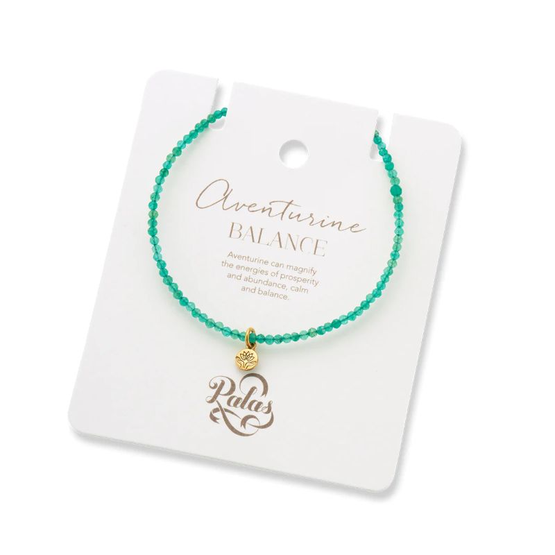 PALAS Aventurine Celestial Gem Bracelet BRACELET - Zabecca Living