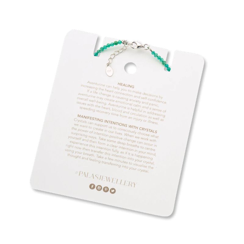 PALAS Aventurine Celestial Gem Bracelet BRACELET - Zabecca Living