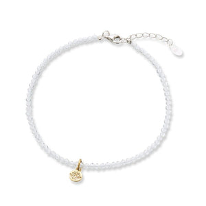 PALAS Crystal Quartz Celestial Gem Bracelet BRACELET - Zabecca Living