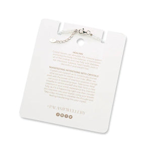 PALAS Crystal Quartz Celestial Gem Bracelet BRACELET - Zabecca Living