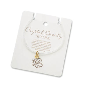 PALAS Crystal Quartz Celestial Gem Bracelet BRACELET - Zabecca Living