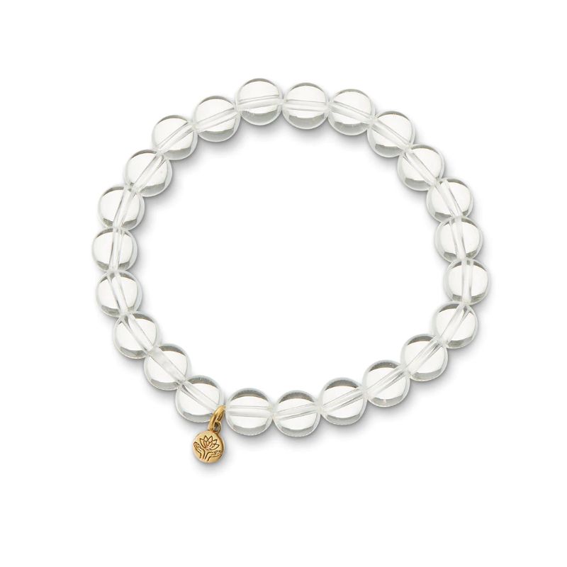 PALAS Crystal Quartz Energy Gem Bracelet BRACELET - Zabecca Living