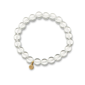 PALAS Crystal Quartz Energy Gem Bracelet BRACELET - Zabecca Living