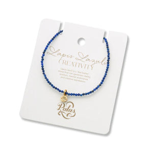 PALAS Lapis Lazuli Celestial Gem Bracelet BRACELET - Zabecca Living