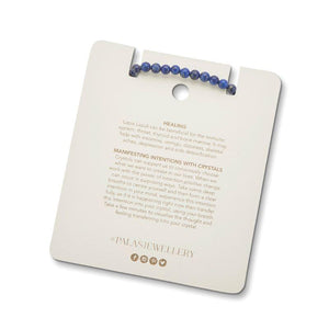 PALAS Lapis Lazuli Healing Gem Bracelet BRACELET - Zabecca Living