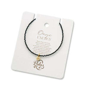 PALAS Onyx Celestial Gem Bracelet BRACELET - Zabecca Living