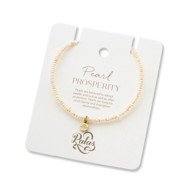 PALAS Pearl Celestial Gem Bracelet BRACELET - Zabecca Living