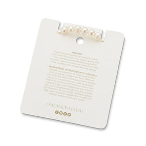 PALAS Pearl Energy Gem Bracelet BRACELET - Zabecca Living