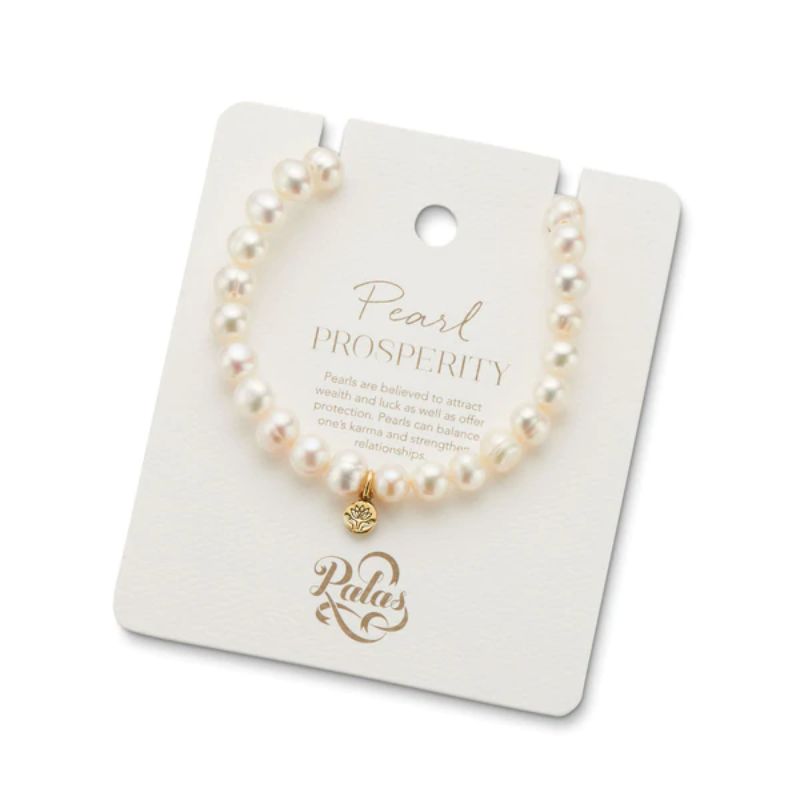 PALAS Pearl Energy Gem Bracelet BRACELET - Zabecca Living